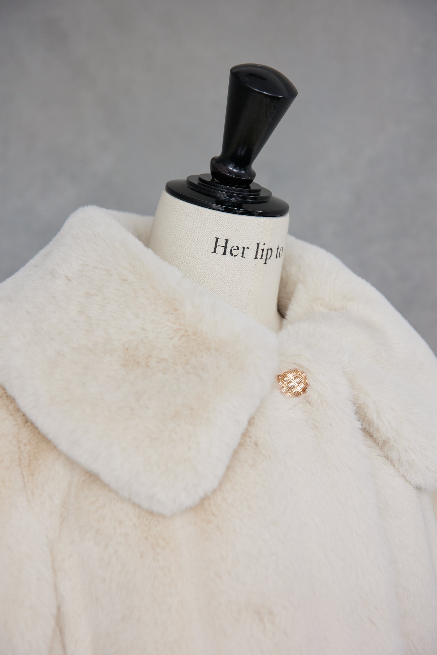 Her lip to Winter Love Faux Fur Coat - 毛皮/ファーコート