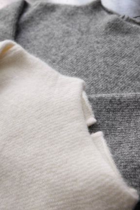 Mohair Blend Knit Pullover
