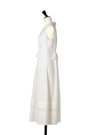 【5月中旬発送】Marianne Layered Tuck Dress