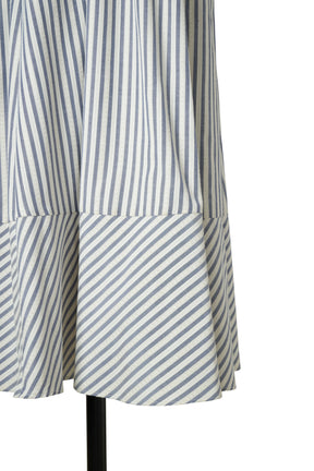 Kerry Striped Ruffle Dress