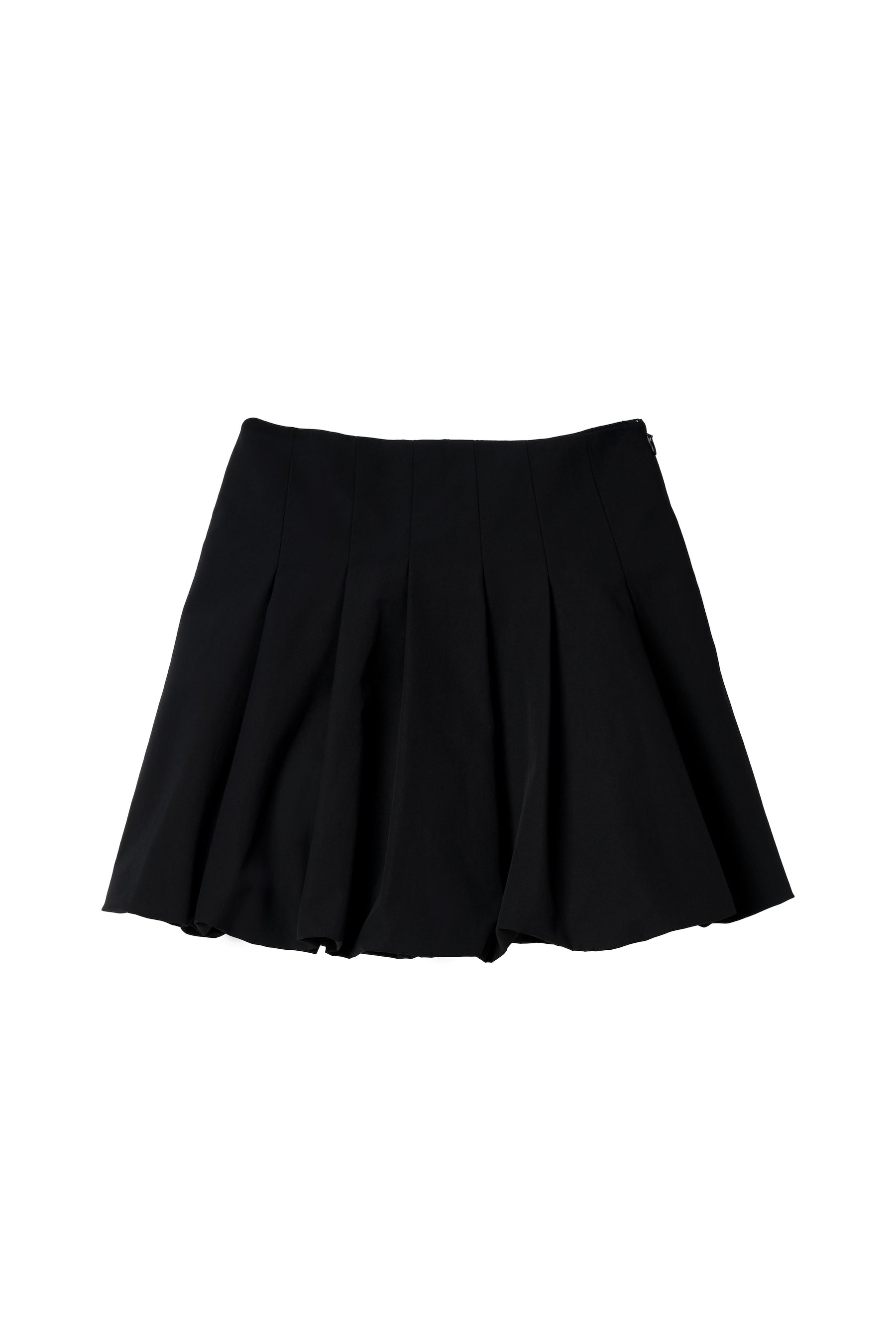 Bubble Cotton Mini Skirt