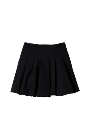 Bubble Cotton Mini Skirt