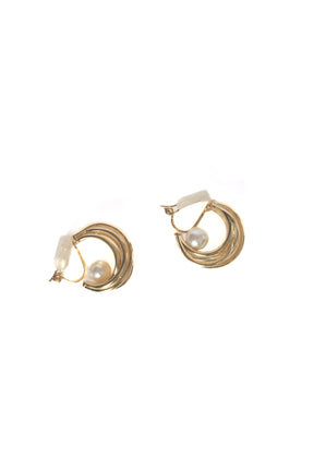 Cocoon Pearl Earrings