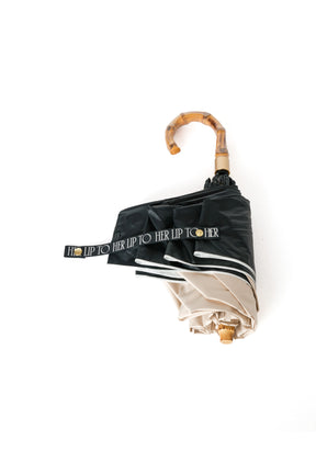 【6月上旬発送】Bicolor Bamboo Handle Umbrella