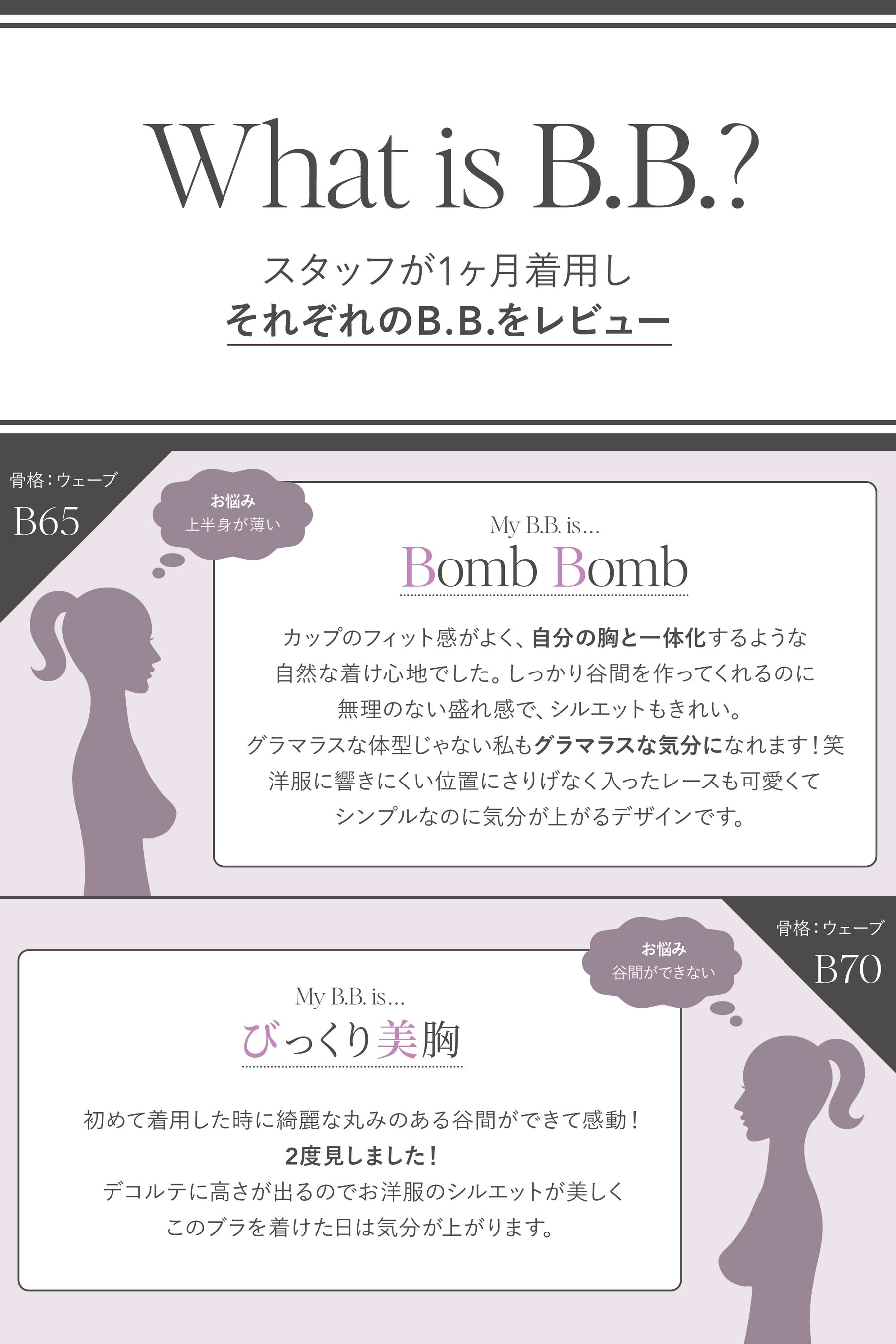 B.B.Bra 脇高ブラ バストアップ ROSIER