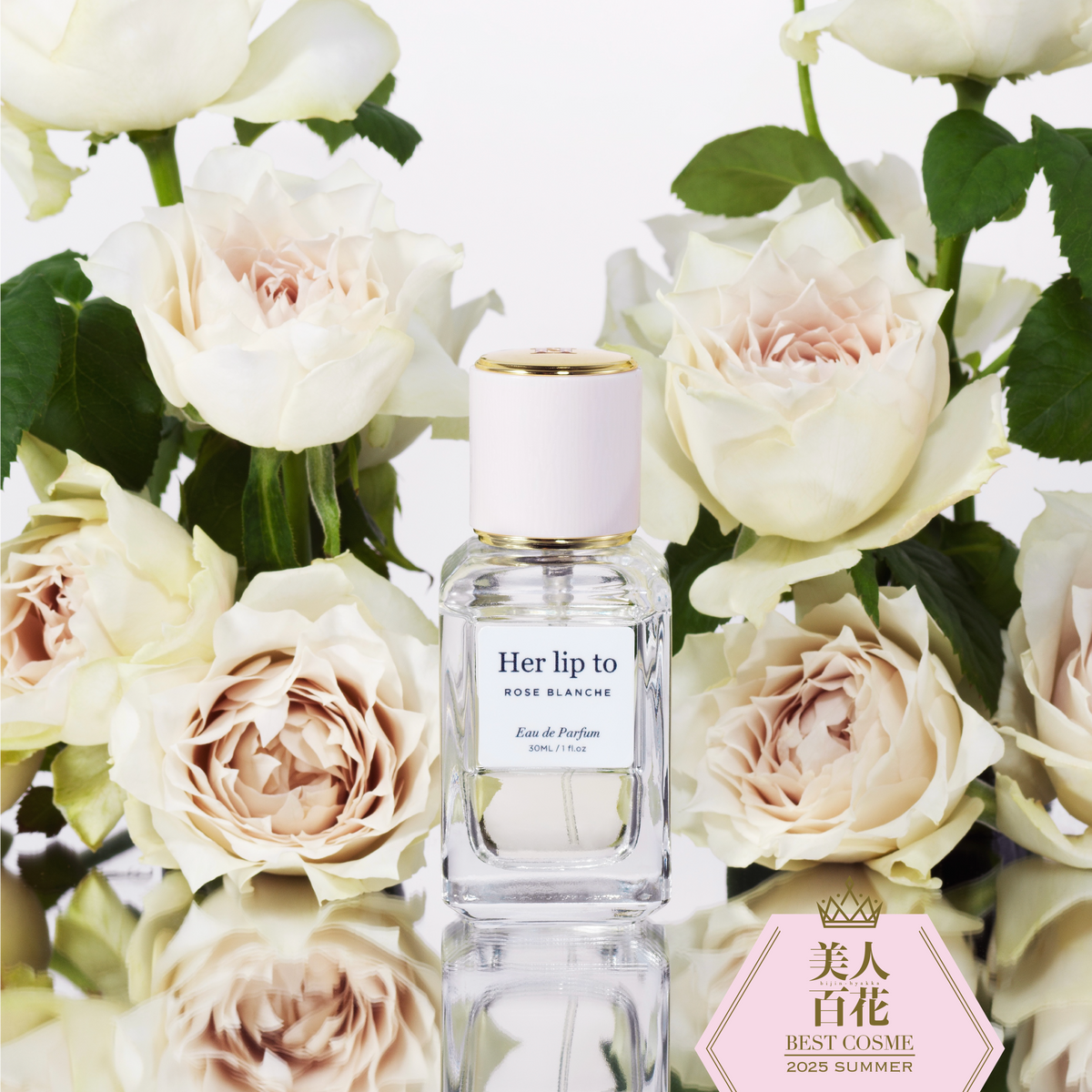 人気のファッションブランド！ Eau de Parfum - ROSE BLANCHE - 香水(女性用)