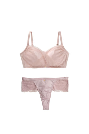 【5月下旬發送】【nude rose】Minimizer Bra & Shorts Set 