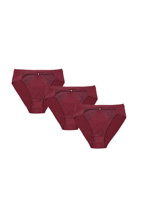 【garnet】Everyday Essential Shorts / Thong 3 Set