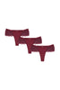 【garnet】Everyday Essential Shorts / Thong 3 Set