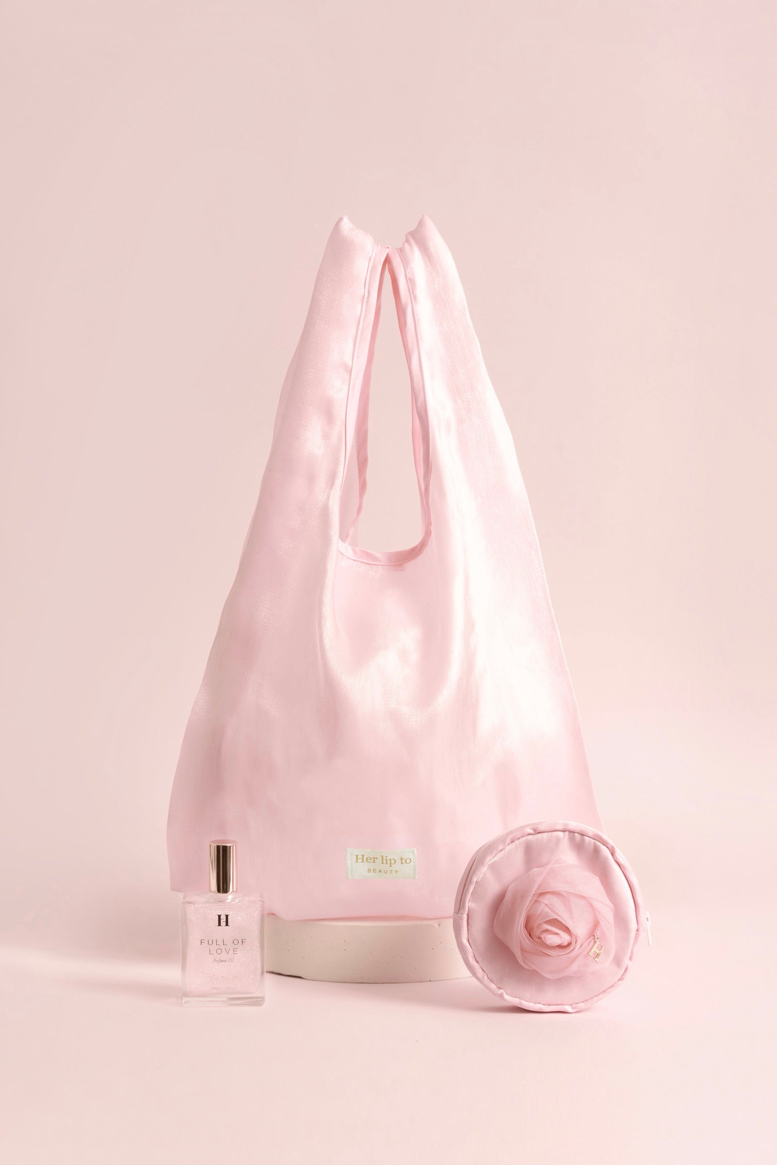 FULL OF LOVE MARCHÉ BAG & POUCH  - Perfume Oil SET -