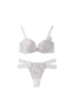 【Thong】Versailles Rose Bra Set