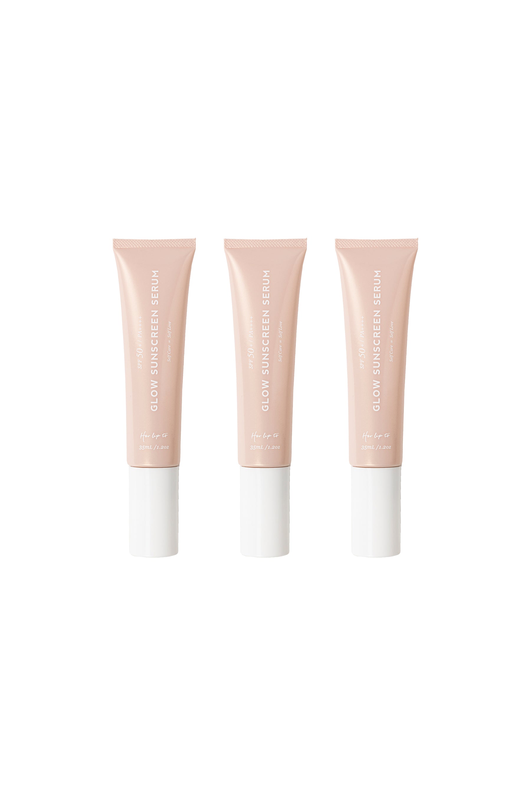 GLOW SUNSCREEN SERUM 3-SET