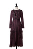 Vivica Polka-Dot Ruffled Dress