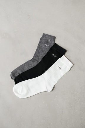 Logo Embroidered Short Socks