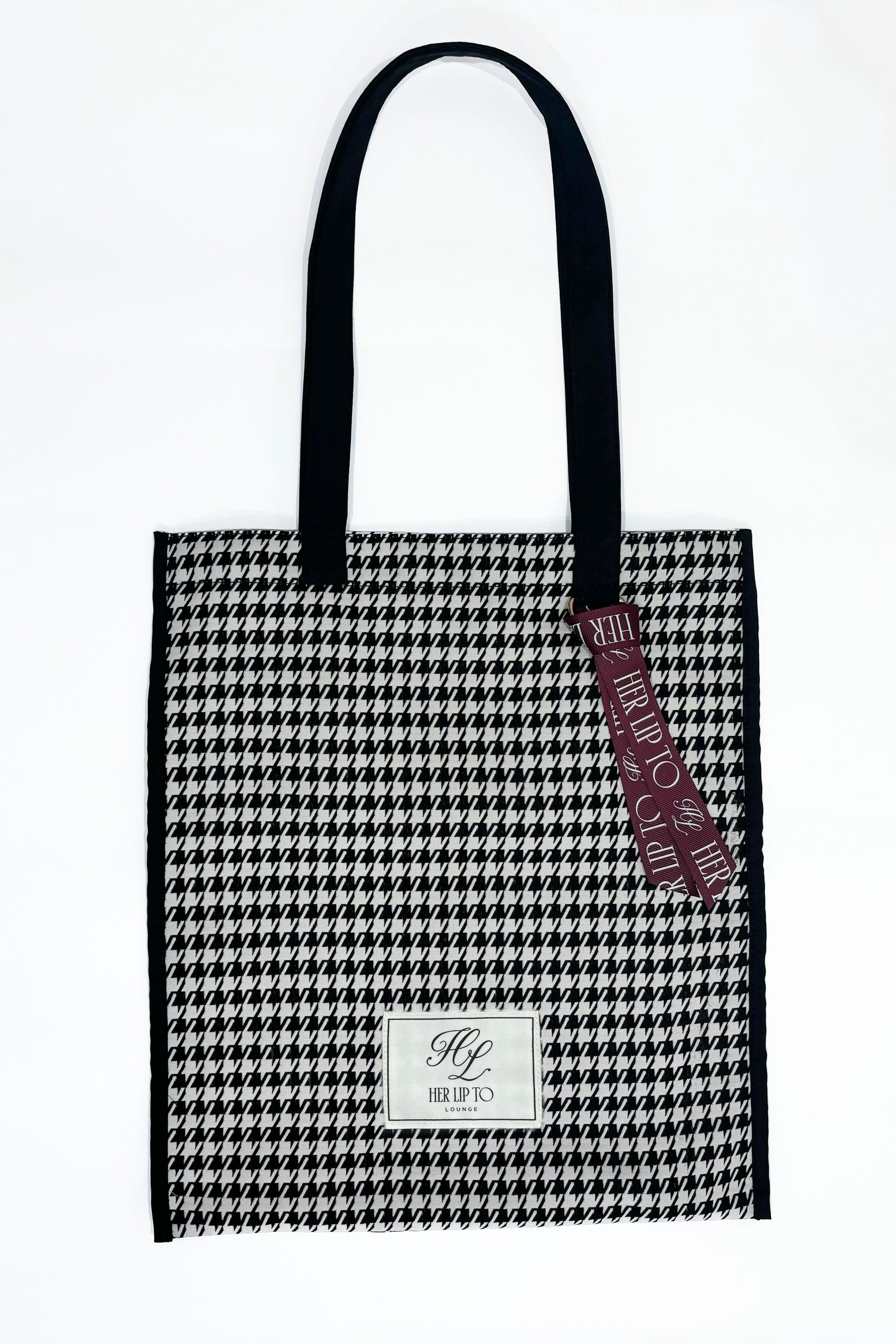 [Shipping in mid-December] HLT Houndstooth Tote Bag