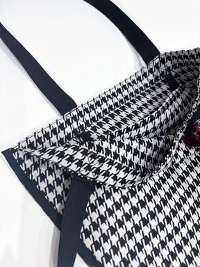 HLT Houndstooth Tote Bag