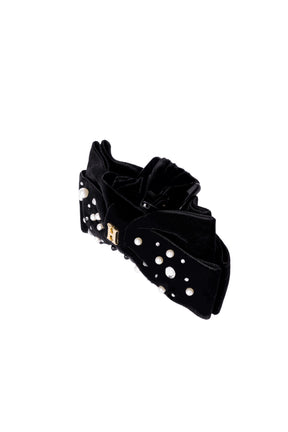 Crystal Ribbon Hair Clip