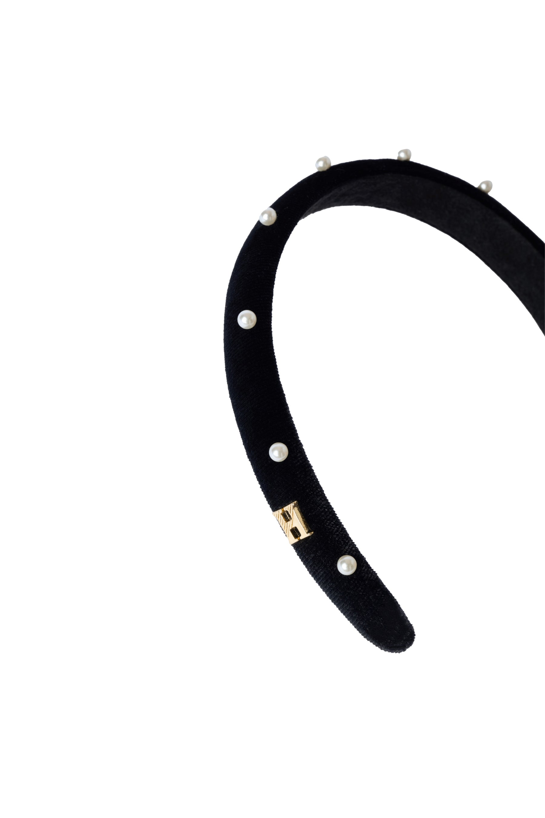 Pearl Velour Headband