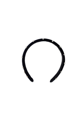 Pearl Velour Headband