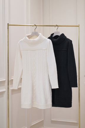 Clara Cable Knit Dress