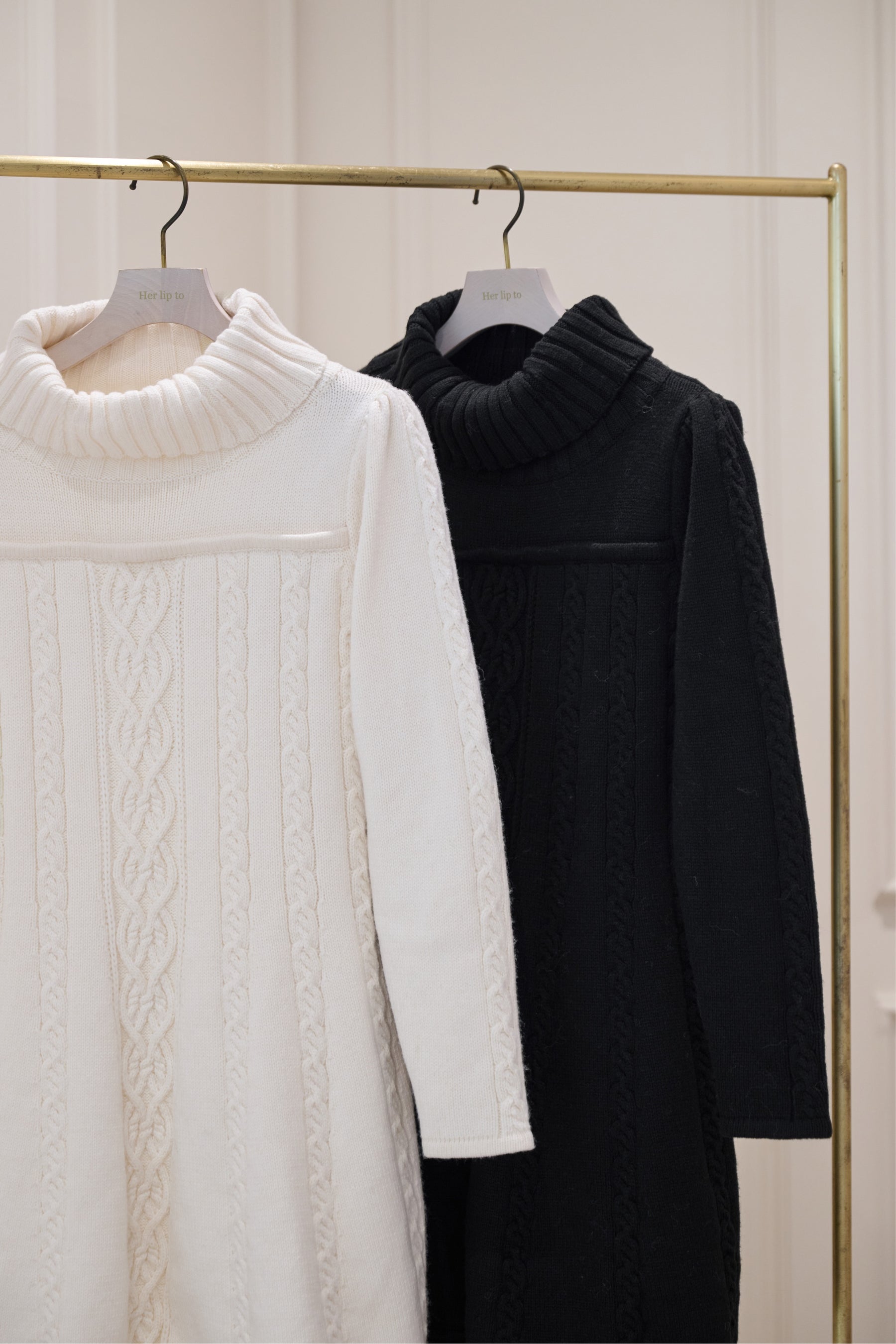 Clara Cable Knit Dress