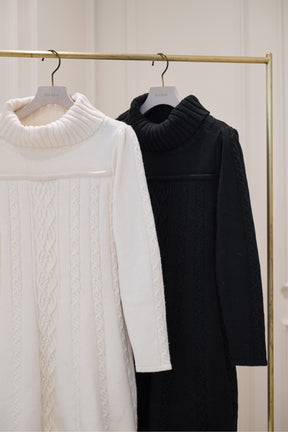 Clara Cable Knit Dress