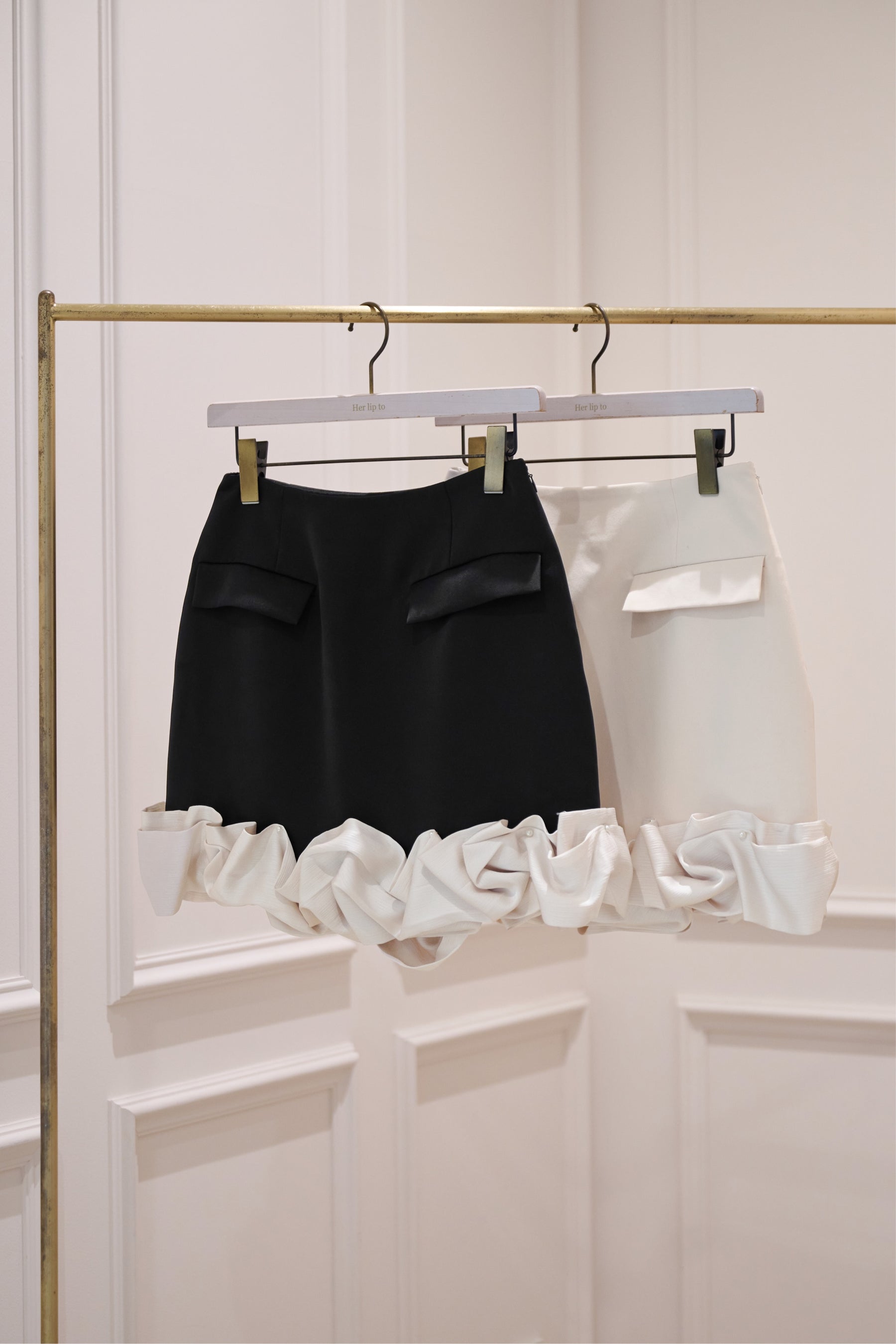 Volant Mini Skirt