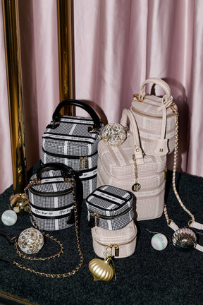 HLT Jacquard Mini Vanity Bag