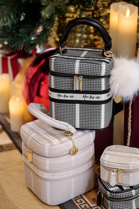 HLT Jacquard Vanity Bag