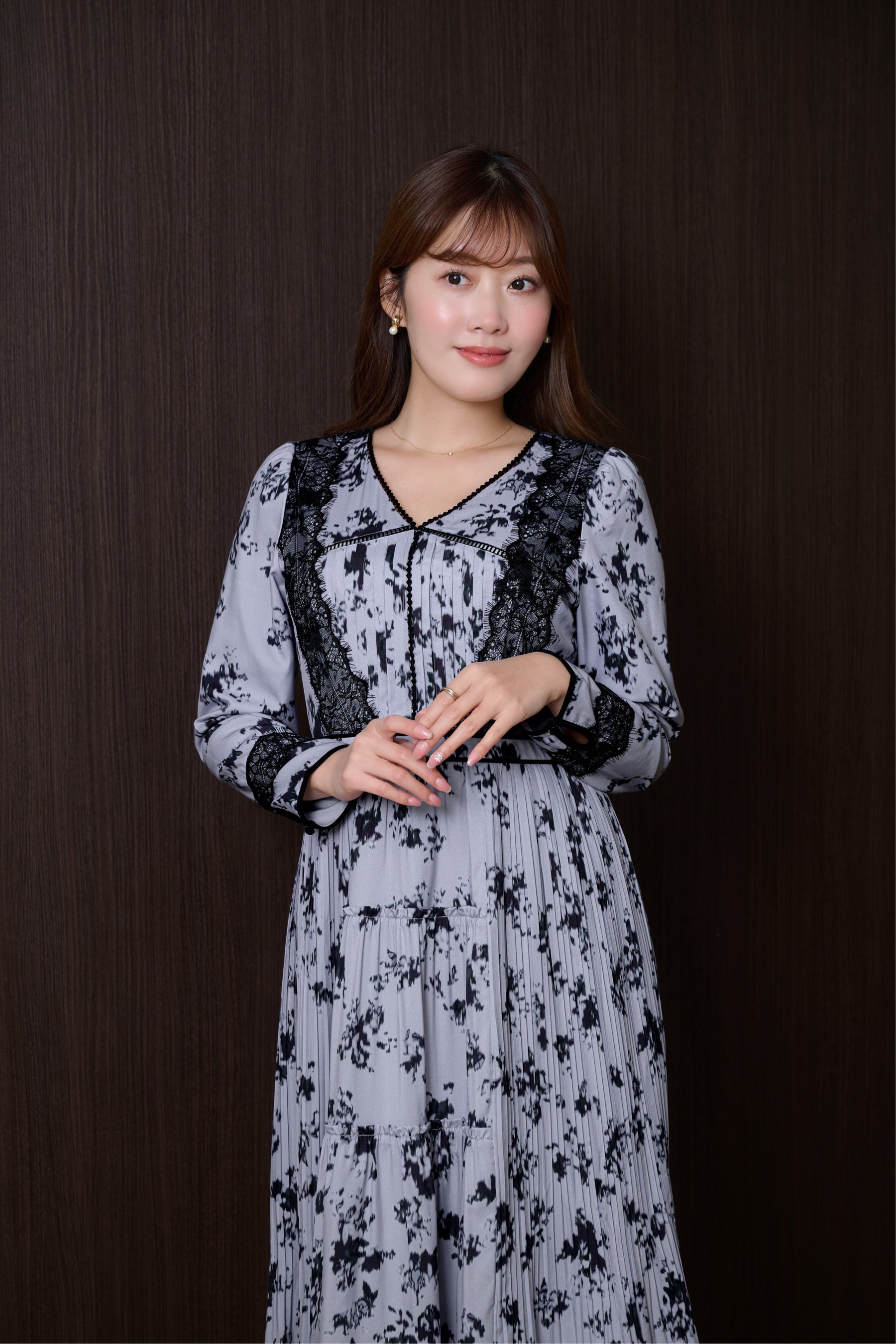 Grasse Floral Pleated Dress