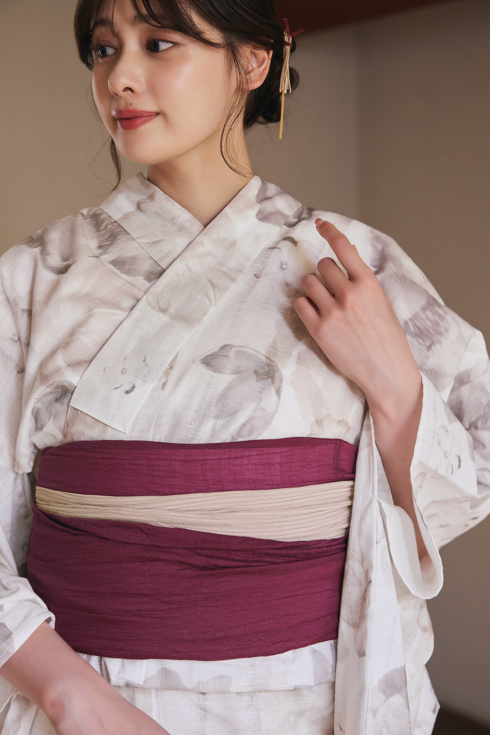2セット以上購入で、おまけ1本 herlipto 浴衣 Suisaibana