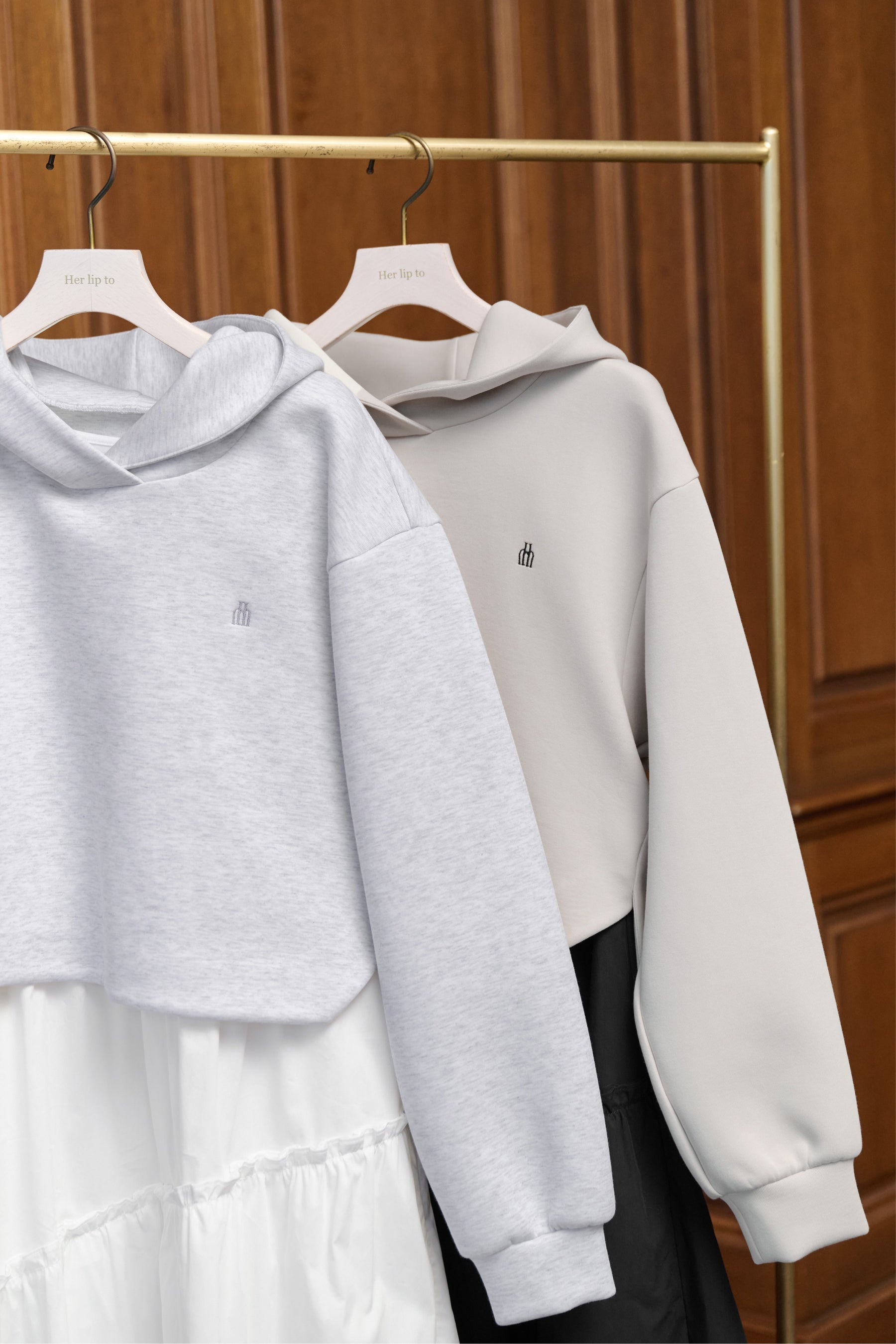 Trois Logo Docking Dress