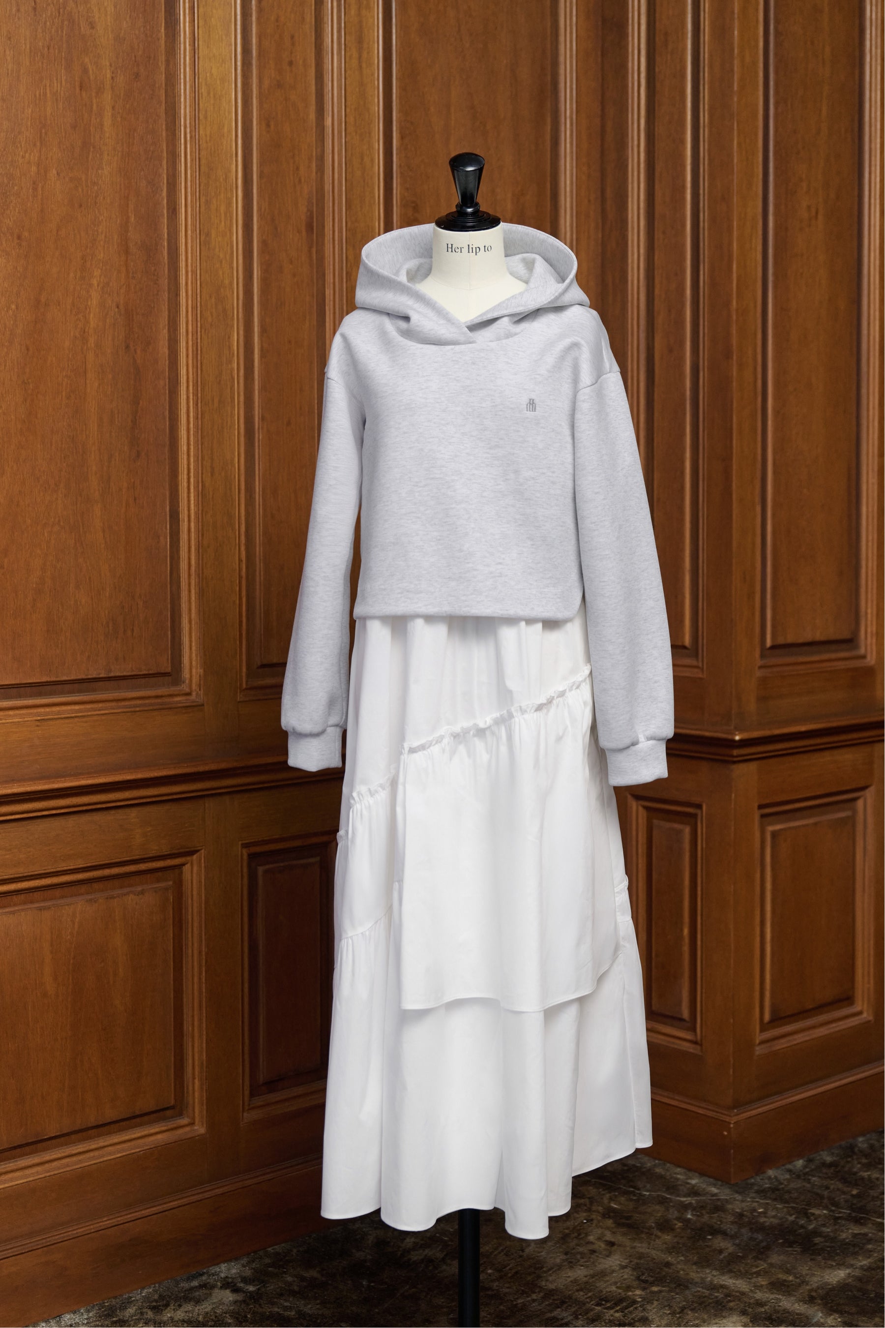 Trois Logo Docking Dress