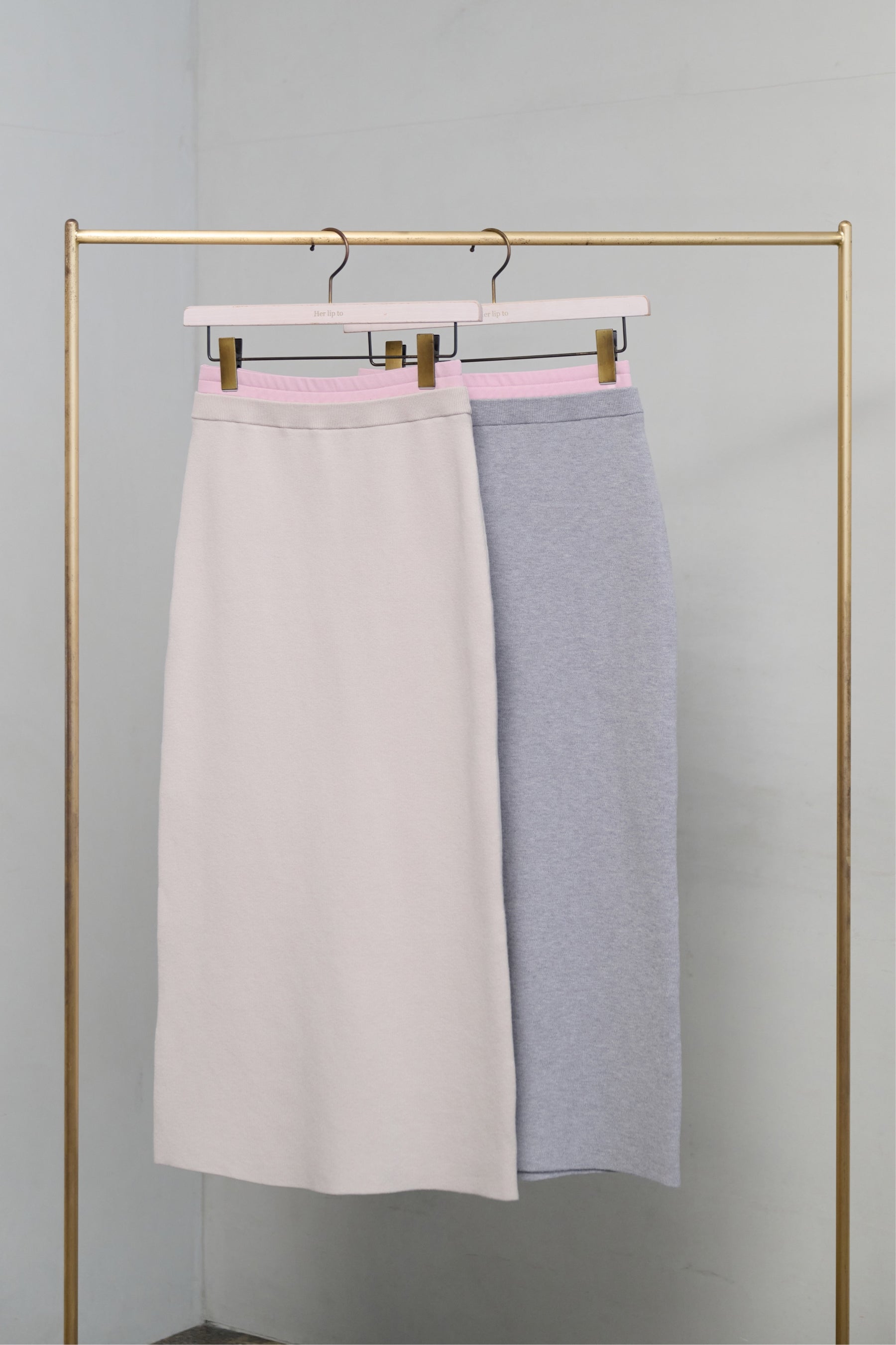[Ship in mid-January] Luxe Comfort Knit Long Skirt