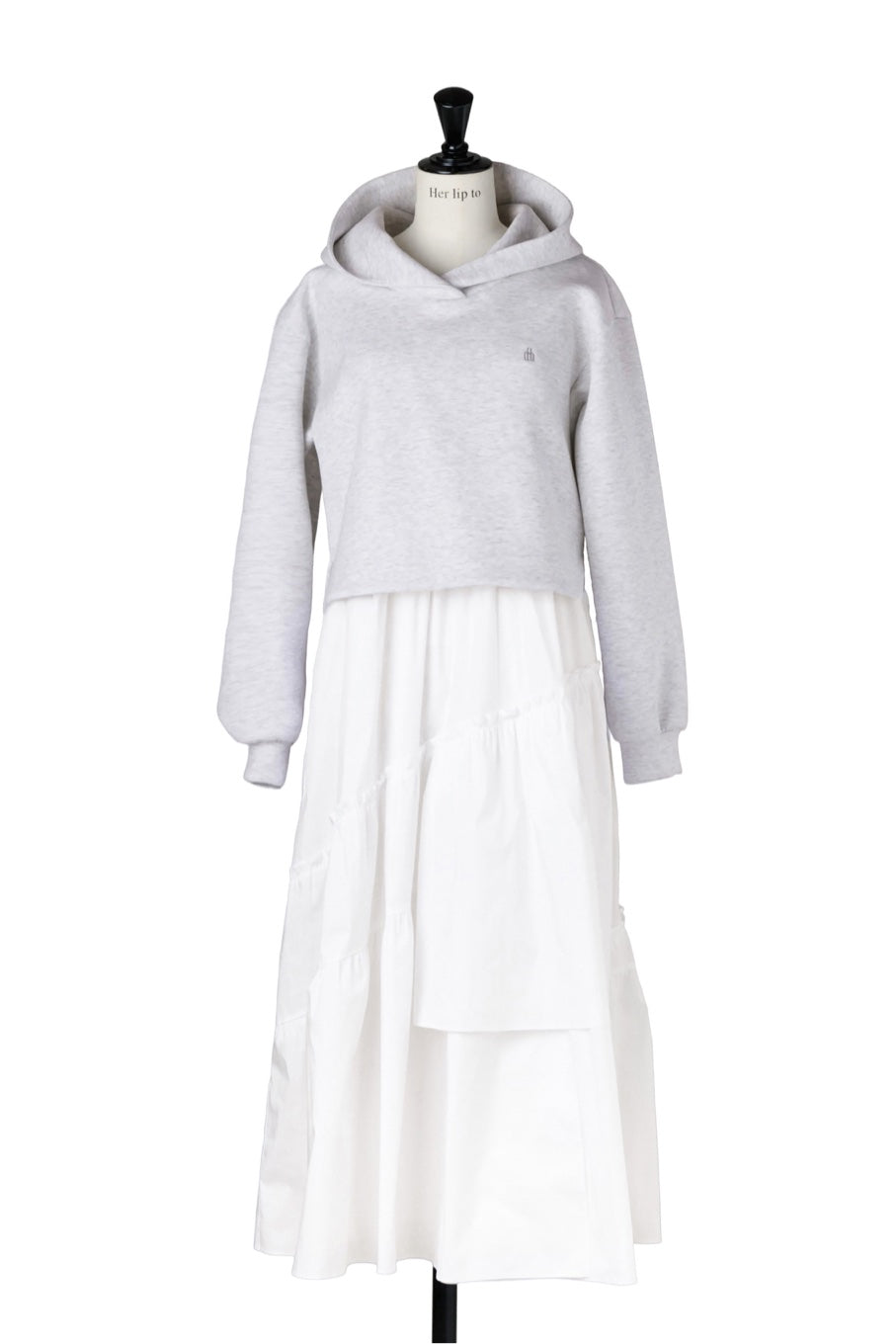 Trois Logo Docking Dress