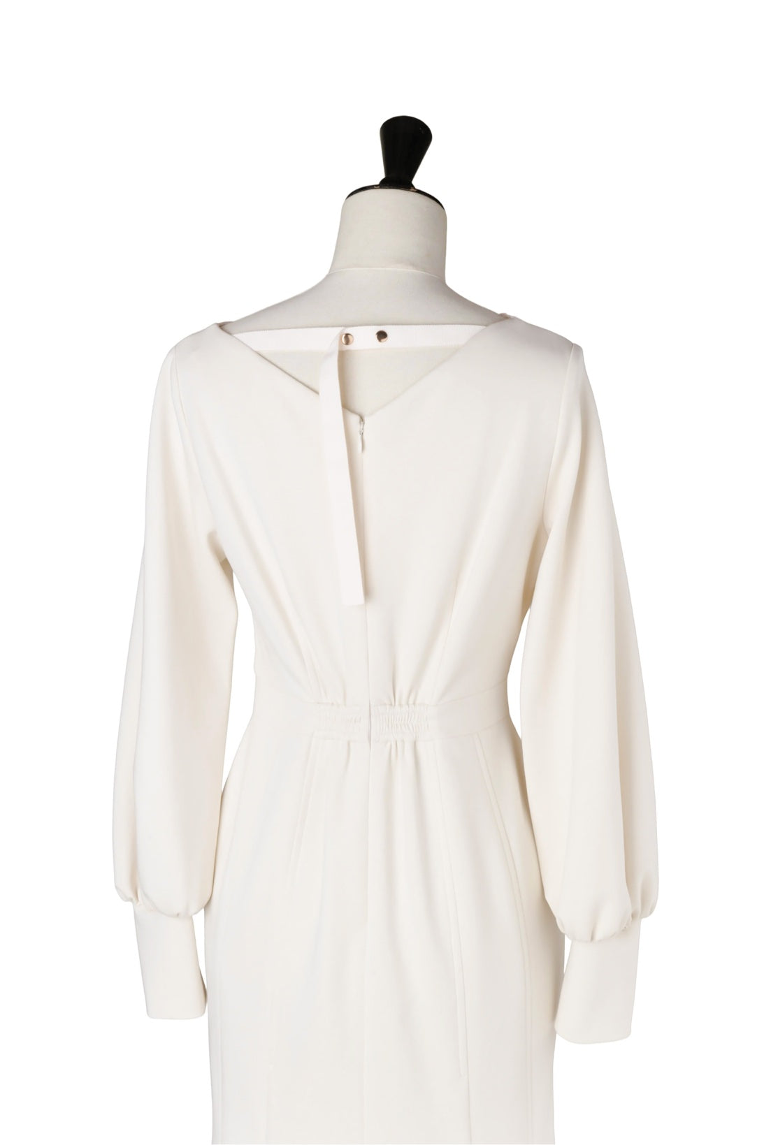 Tucked Mermaid Ponte Dress