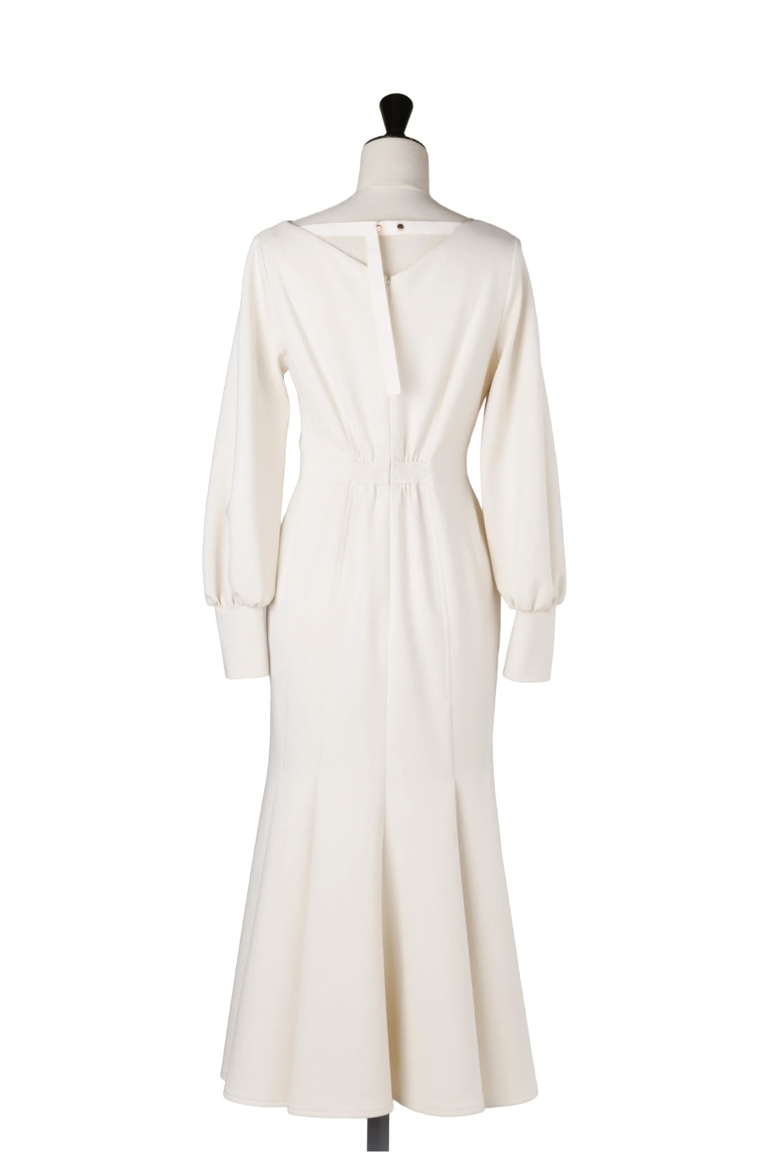 Tucked Mermaid Ponte Dress