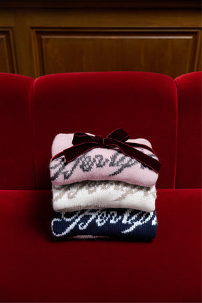 Loved one Logo Jacquard Knit