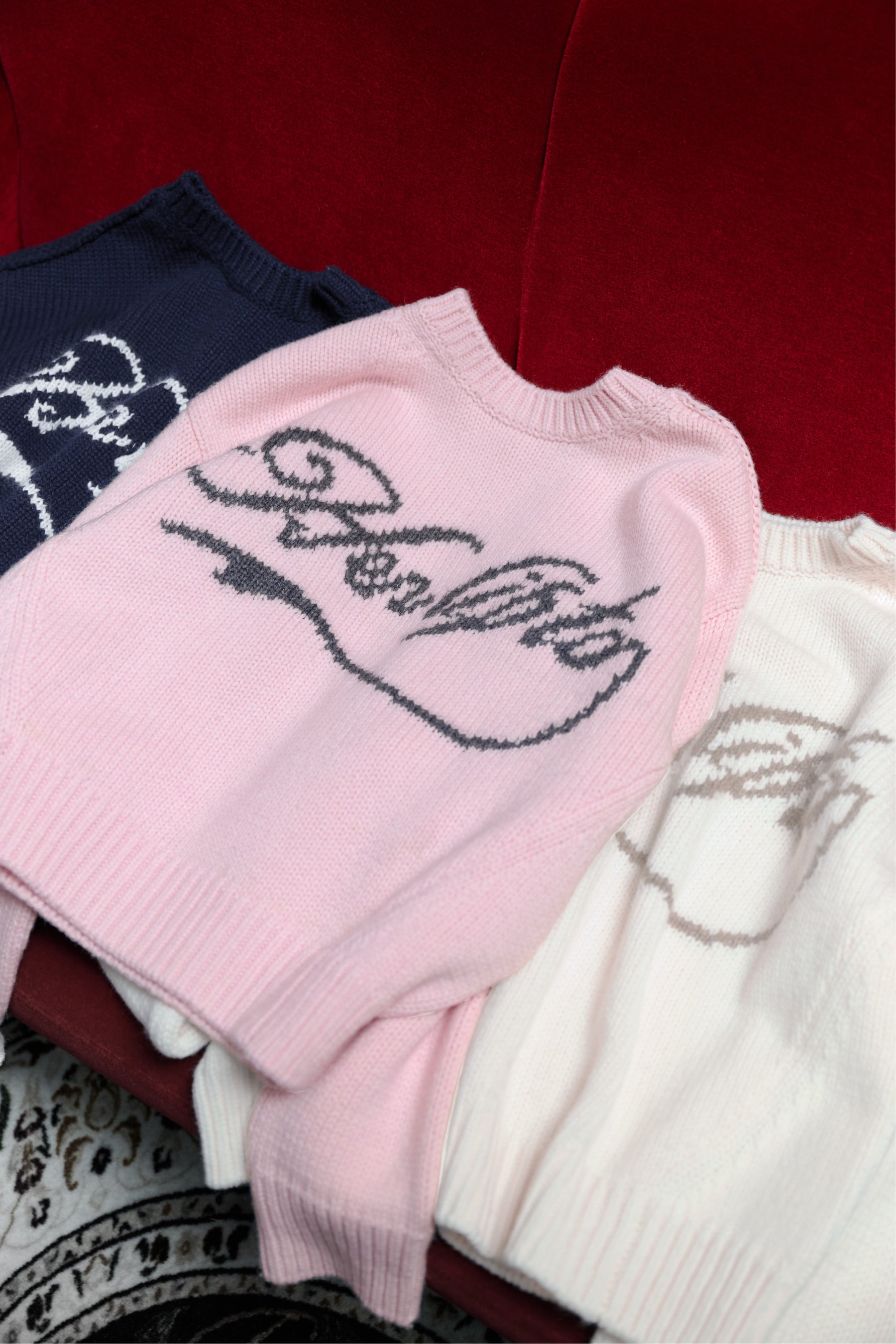 Loved one Logo Jacquard Knit