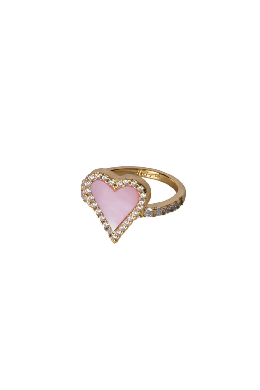 Loved One Shell Heart Ring