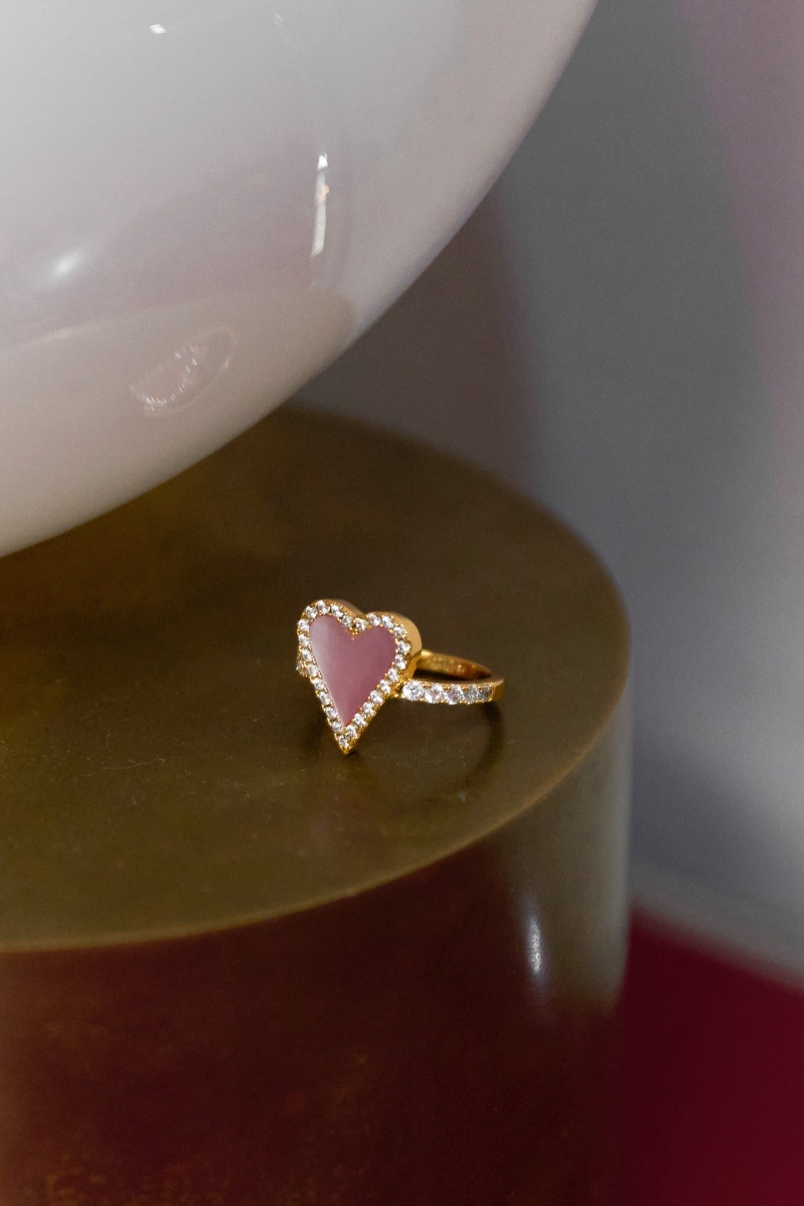 Loved One Shell Heart Ring