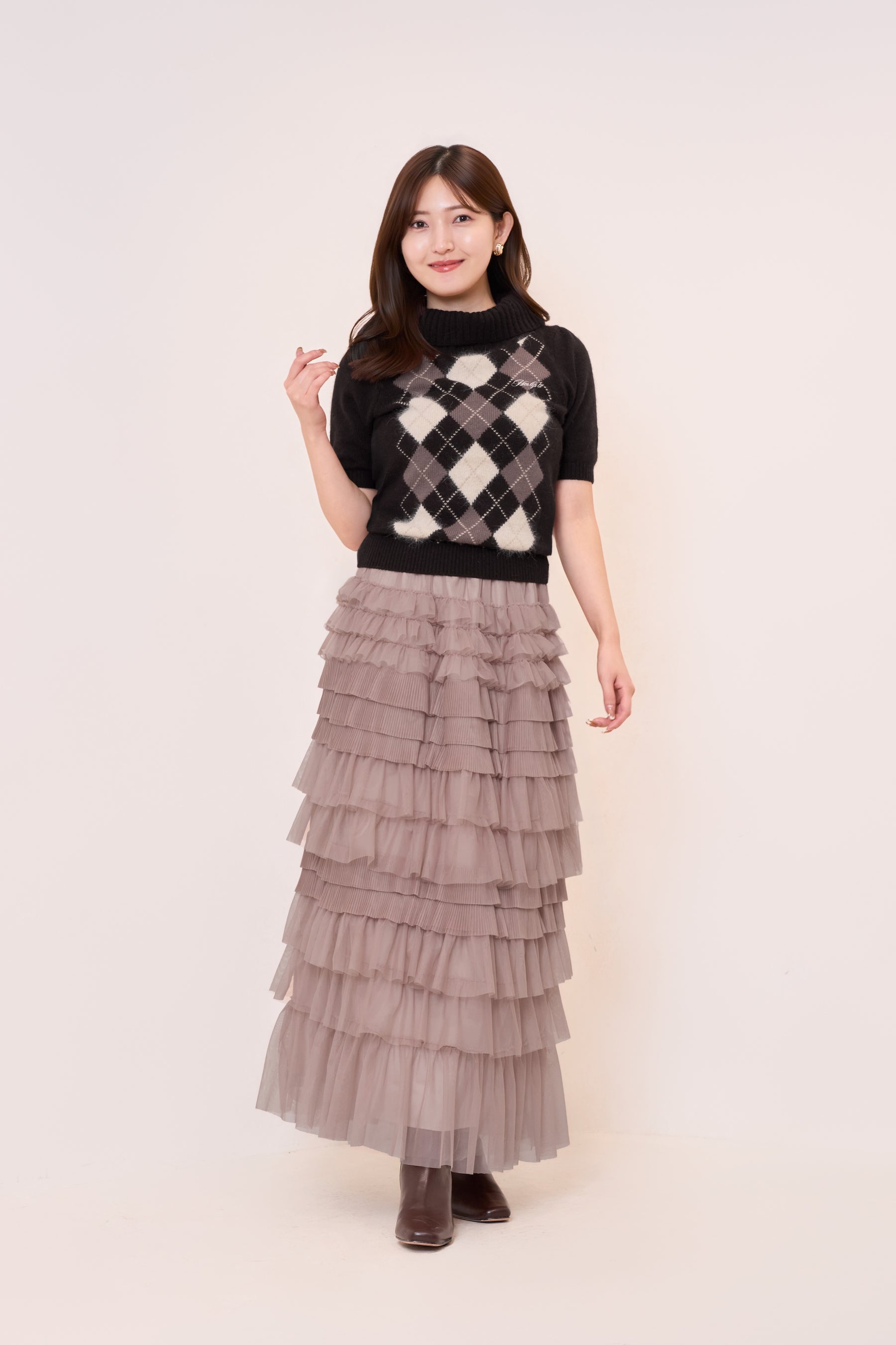 [New Color] Loved one Tulle Skirt