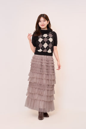 [New Color] Loved one Tulle Skirt