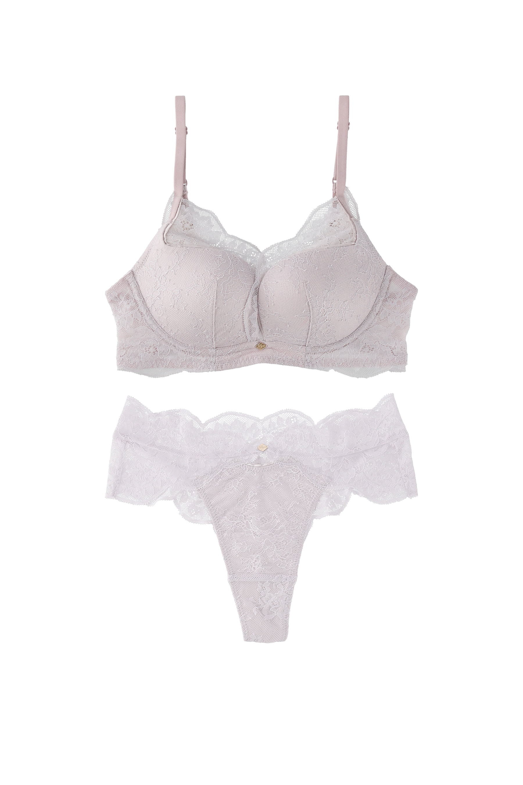 【Thong】La Vie en Rose Bra Set