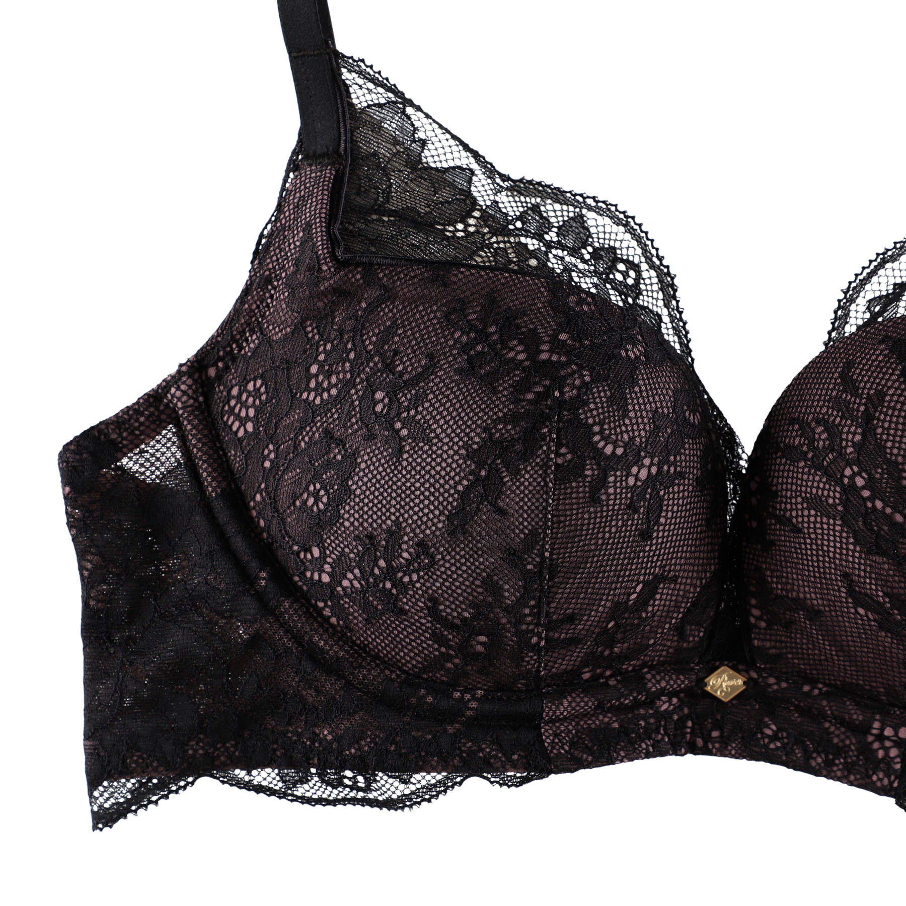 【black】La Vie en Rose Bra