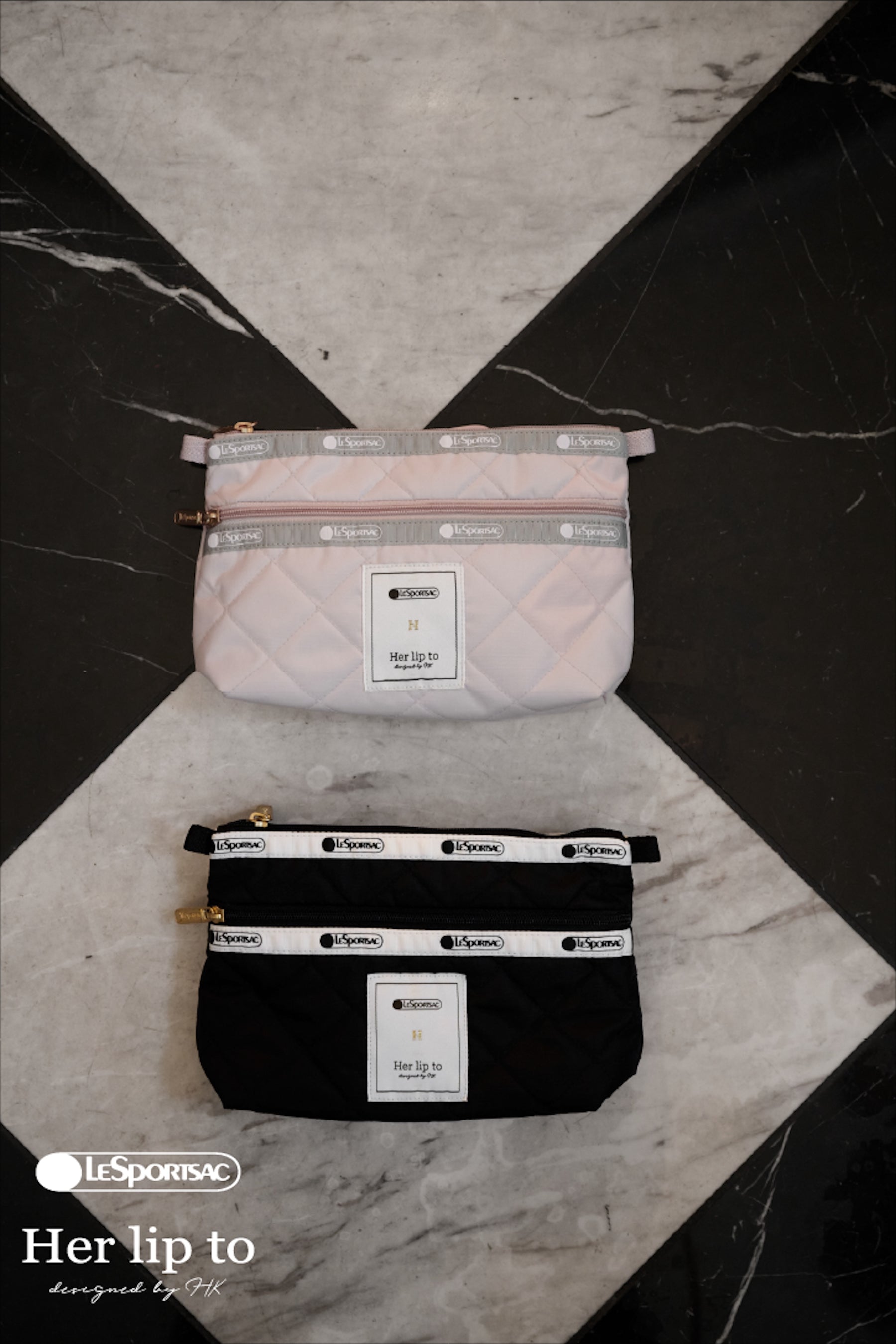 LeSportsac × HLT Cosmetic Clutch