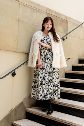 Royal Faux Fur Coat