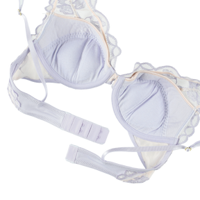 【french blue】Magnolia Tulle Lace Bra Set