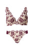 【garnet】Magnolia Tulle Lace Bra Set