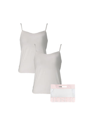 ROSIER Essential Bra Camisole Clear Bag Set